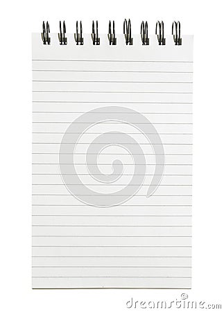 Note pad Stock Photo