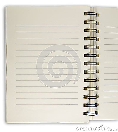 Notebook Stock Photo