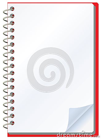 Notepad Vector Illustration