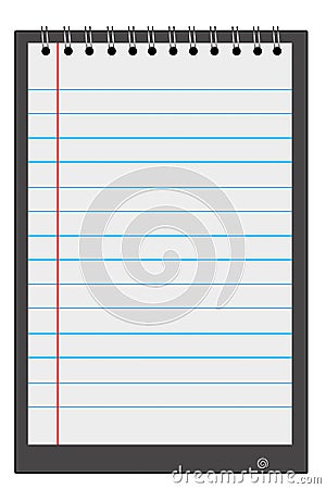 Notepad Stock Photo