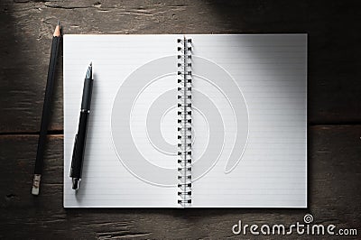 Notepad Stock Photo