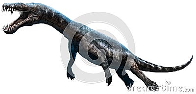 Nothosaurus 3D illustration Cartoon Illustration