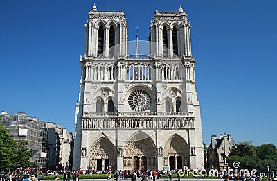 Notre dame de paris Editorial Stock Photo