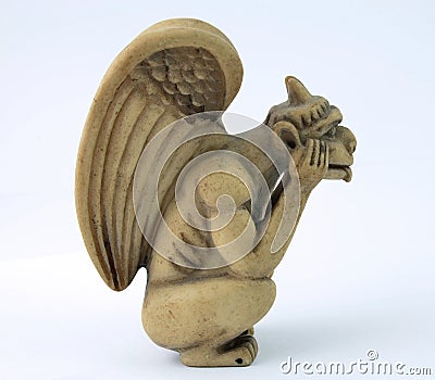 Notre Dame Gargoyle Stock Photo