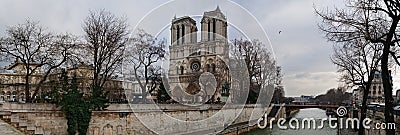 Notre Dame Paris Stock Photo