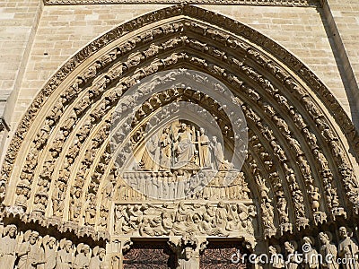 Notre Dame, Paris ( France ) Stock Photo