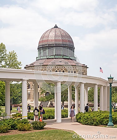 Nott Memorial Hall, Union College Editorial Stock Photo