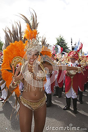 Notting Hill Carnival Editorial Stock Photo