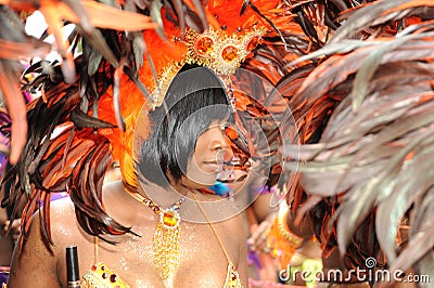 Notting Hill Carnival London 2012 Editorial Stock Photo
