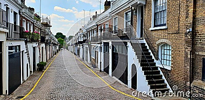 Notting Hill Mews, London Stock Photo