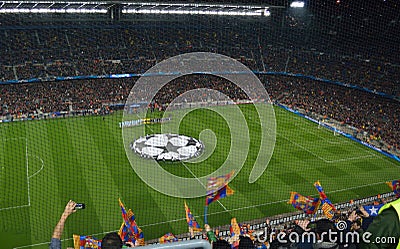 Nou Camp Stadium Editorial Stock Photo