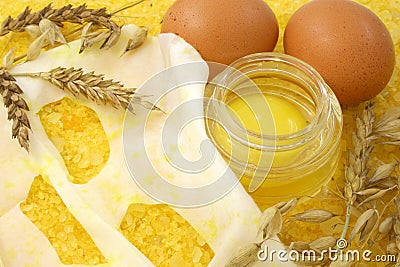 Nourishing Mask Stock Photo