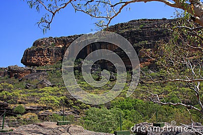 Nourlangie lookout, at Kakadu National Park, Northern Territory, Australia Stock Photo