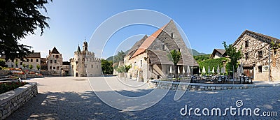 Novacella Monastery, Varna, Bolzano, Trentino Alto Adige Stock Photo