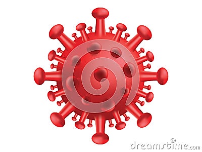 Novel Corona-virus Covid-19 Symbol Vector Illustration