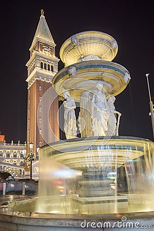 November 2017, Las Vegas Nevada - architecture and buildings at Editorial Stock Photo