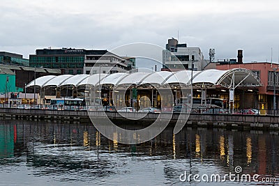 November 15th, 2017, Cork, Ireland - Bus Eireann station Editorial Stock Photo