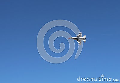 23 November 2018: US fighter planes at the Air Show, Salinas CA. Editorial Stock Photo