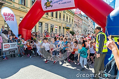 26th Novi Sad Half Marathon. Editorial Stock Photo