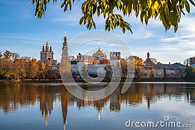 Novodevichy Monastery, Moscow, Russia Stock Photo