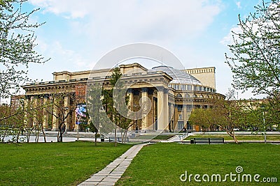 Novosibirsk Opera and Ballet Theatre Stock Photo