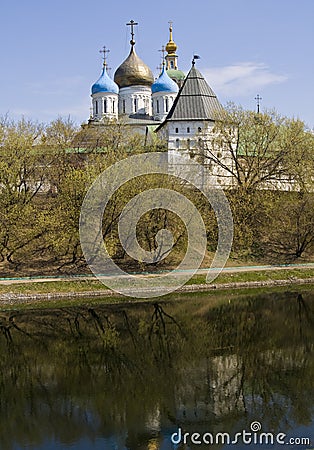 Novospassky monastery, Moscow Stock Photo