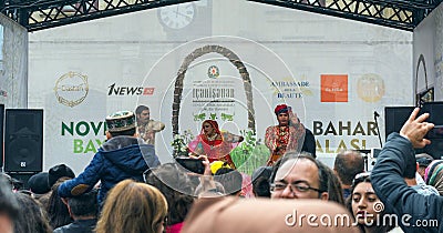 Novruz Celebration in Azerbaijan Editorial Stock Photo