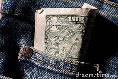 `novus ordo seclorum`. one dollar US. symbolism. Pyramid and all-seeing eye Stock Photo