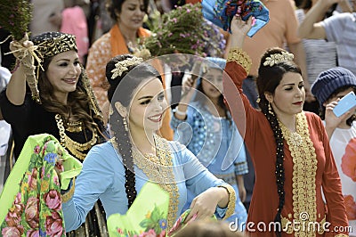 Nowruz parade Editorial Stock Photo