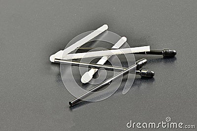 Nozzles for graphic digitized pen Stock Photo