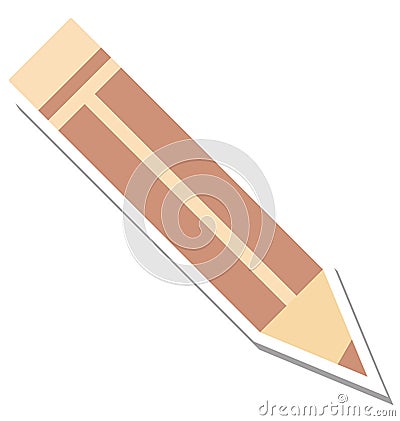 Pencil Isolated Vector Icon Editable Vector Illustration