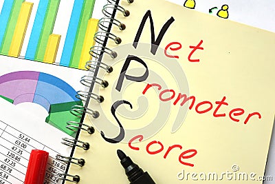 NPS net promoter score Stock Photo