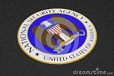 NSA logo Stock Photo