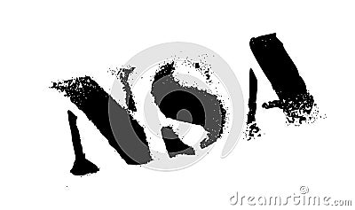 Nsa rubber stamp Vector Illustration