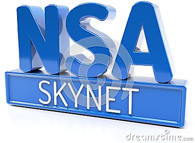 NSA SKYNET Stock Photo