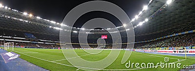 NSC Olimpiyskyi stadium in Kyiv, Ukraine Editorial Stock Photo