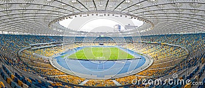 NSC Olympic stadium (NSC Olimpiyskyi) in Kyiv, Ukraine Editorial Stock Photo