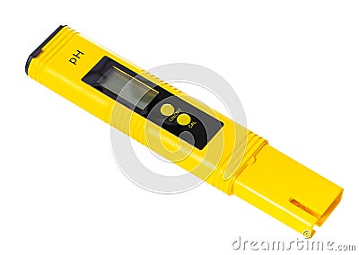Nstrument for measuring acidity Stock Photo