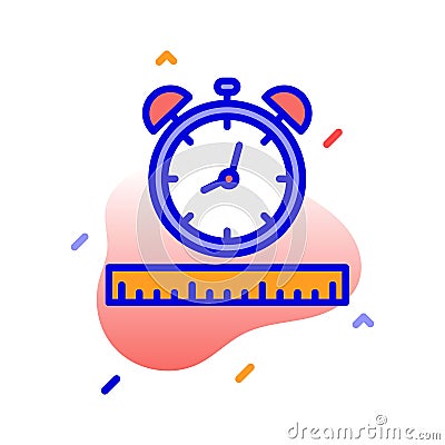 Timestamp, encoded information, postmark, blockchain fully editable vector icons Stock Photo