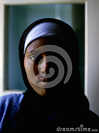 Nubian Woman, Egypt Editorial Stock Photo