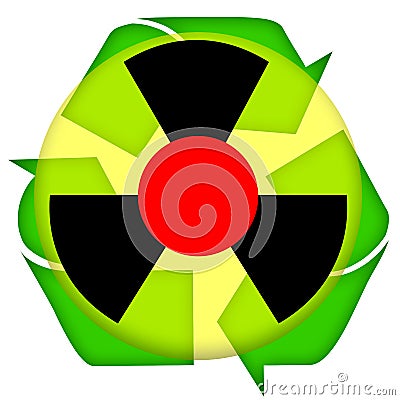 Nuclear accident Stock Photo