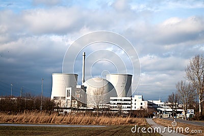 Nuclear Power Plant Editorial Stock Photo