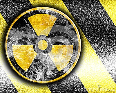 Nuclear sign Stock Photo