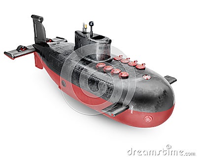 Nuclear submarine Stock Photo
