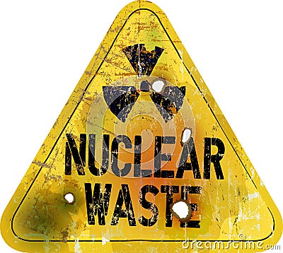 Nuclear waste Vector Illustration