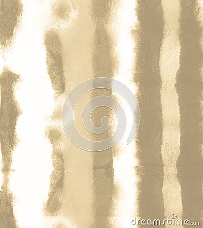 Nude Ikat Strokes. Vanilla Geometric Textile Stock Photo