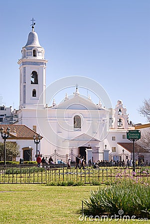 Nuestra Senora del Pilar Church in Buenos Aires Stock Photo