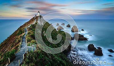 Nugget point. Stock Photo