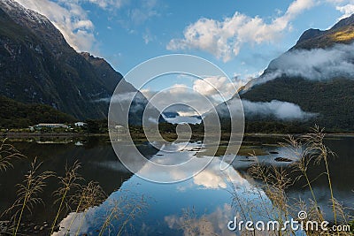 Milford Sound, New Zealand Stock Photo