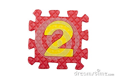 Number 2 Stock Photo